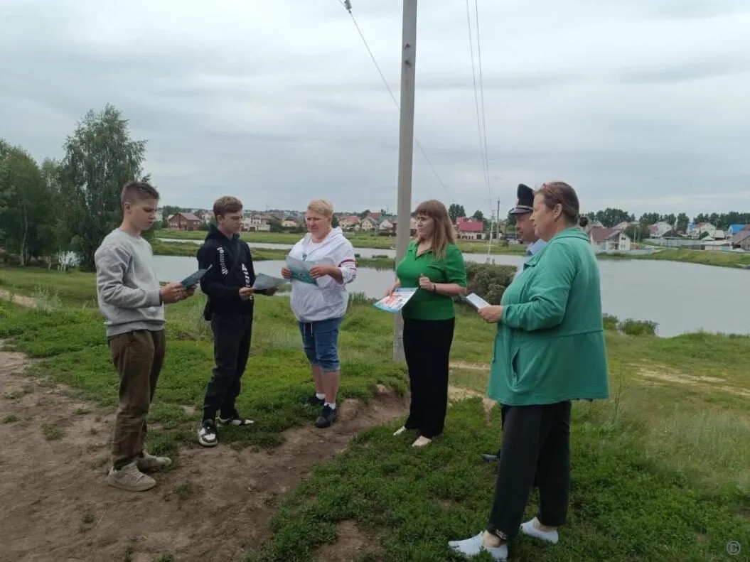 Совместный рейд по водоемам.