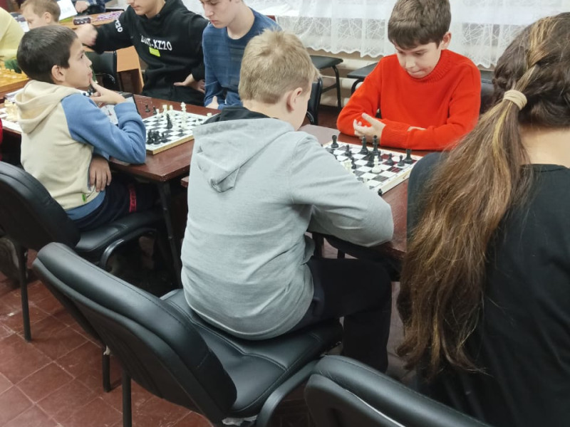 Точка Роста в открытом турнире по шахматам.